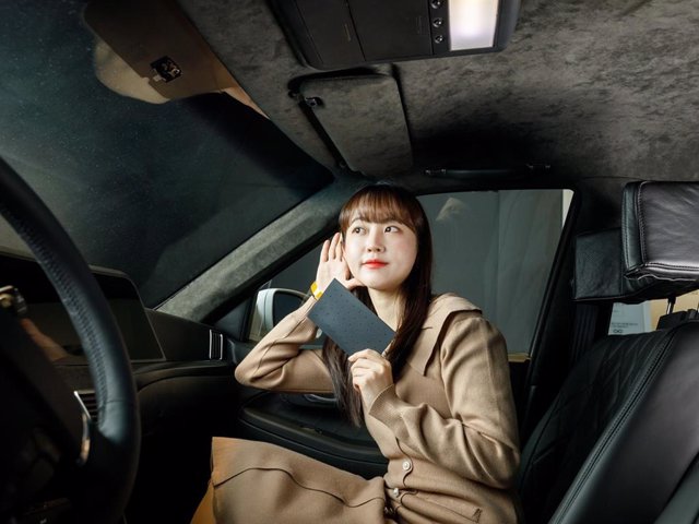 LG Display presenta los nuevos altavoces delgados para automóviles 'Thin Actuator Sound Solution'.