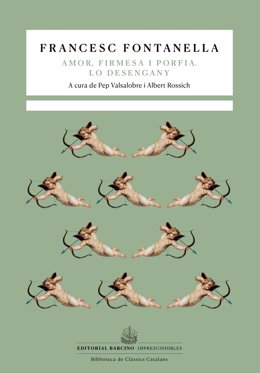 Portada de 'Tragicomdia pastoral d'Amor, Firmesa i Porfia' de Barcino