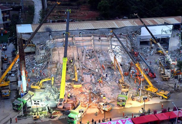 Archivo - Imagen de archivo de Bomberos de China en Quanzhou