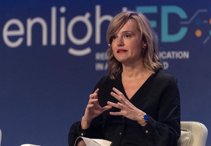 La ministra de Educación y Formación Profesional, Pilar Alegría.