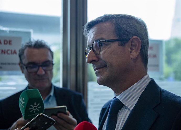 El consejero de Política Industrial y Energía de la Junta de Andalucía, Jorge Paradela, en una foto de archivo.