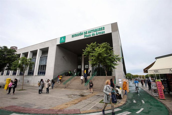 Estación Plaza de Armas de Sevilla.