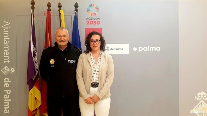 La regidora de Seguridad Ciudadana, Joana Adrover, este martes en rueda de prensa.