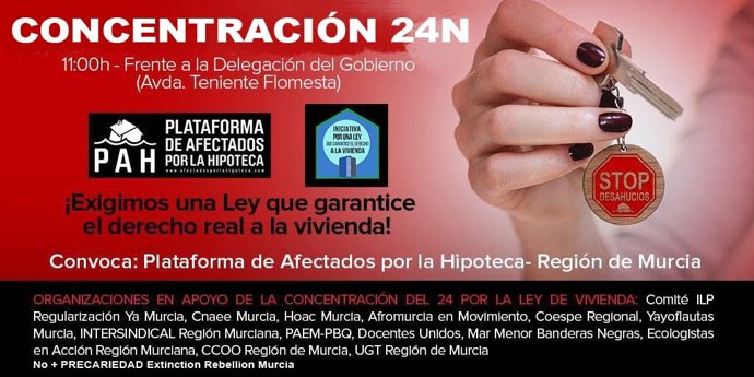 Cartel de la concentración