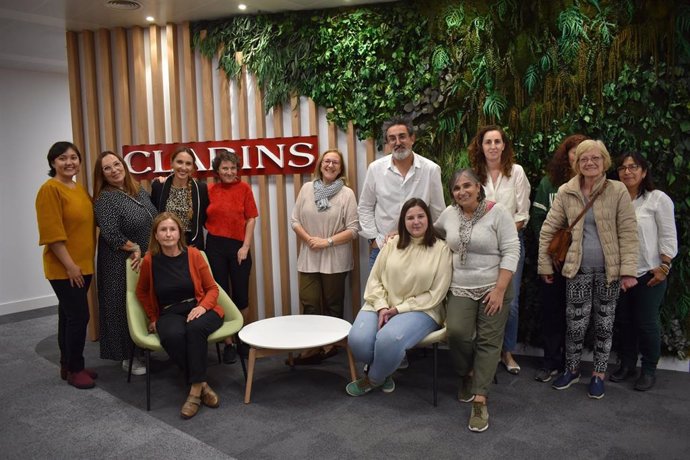 Expertos participantes en un taller organizado por la Fundación Española de Reumatología, y con la colaboración de Clarins