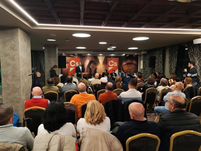 Presentación de Gabriel Soria como candidato de Cs a la Alcaldía de Jaén.
