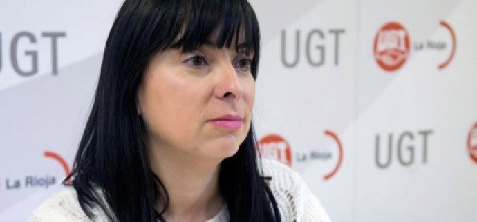 Archivo -     La vicesecretaria general de la Comisión Ejecutiva Confederal de UGT, Cristina Antoñanzas