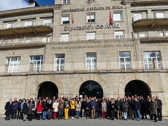 La Universidad Católica de Ávila (UCAV) ha dado la bienvenida a las familias de los alumnos de nuevo ingreso de la universidad.