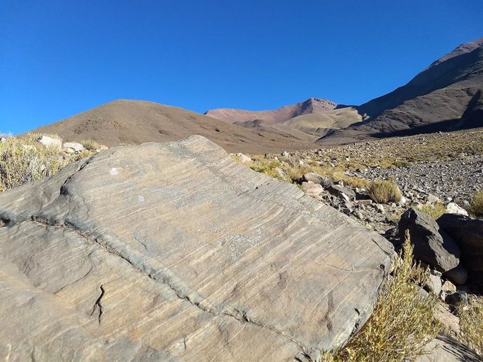 Cerros cercanos al nevado de El Acay. Salta  (Argentina)