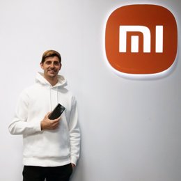 El portero belga del Real Madrid, Thibaut Courtois, protagonista de una campaña con Xiaomi.