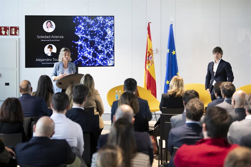 Soledad Atienda durante su intervención en la presentación del observatorio.