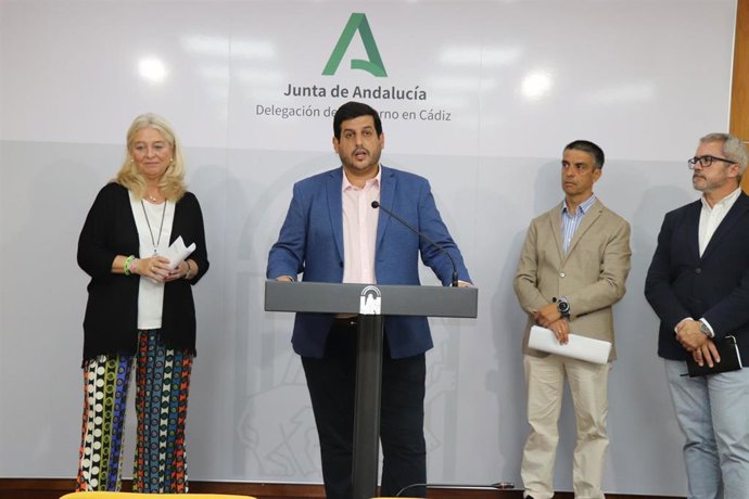 Jorge Vázquez en rueda de prensa en una imagen de archivo.