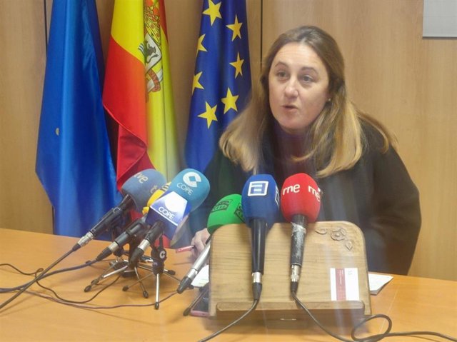 La consejera de Educación, Lydia Espina