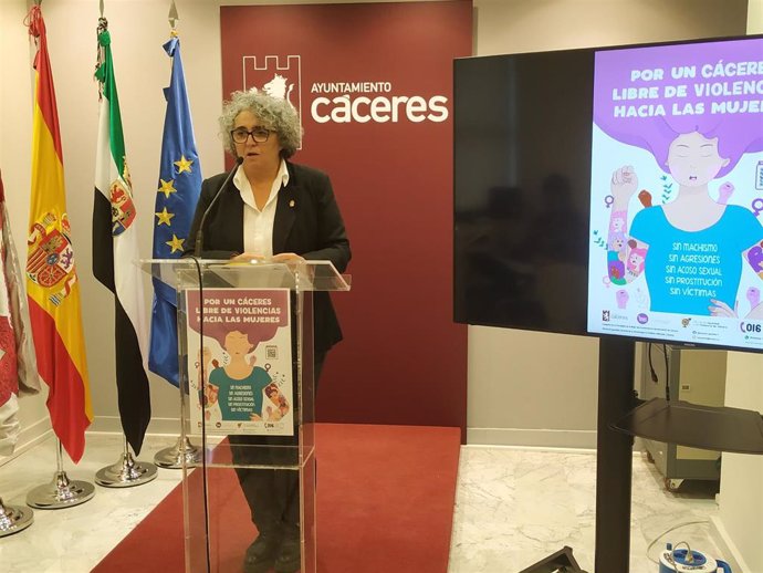 María José Pulido, concejala de la Mujer del Ayuntamiento de Cáceres