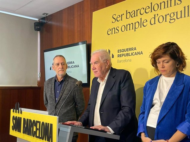 Jordi Coronas, Ernest Maragall i Elisenda Alamany