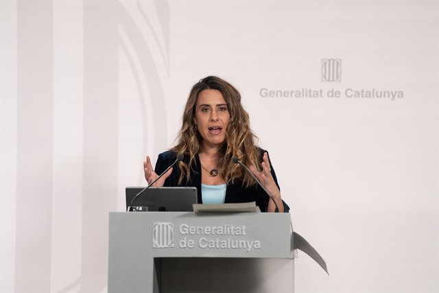 La portaveu del Govern, Patrícia Plaja