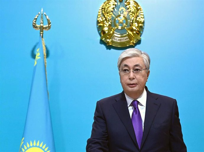El presidente de Kazajistán, Kasim Yomart Tokayev