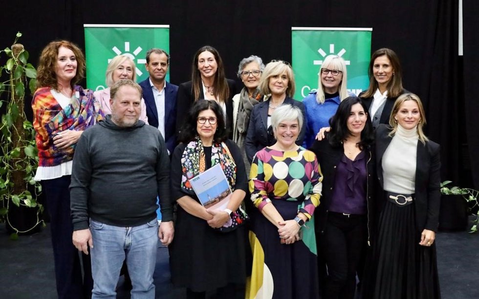 La Consejera De Inclusión Social, Juventud, Familias E Igualdad, Loles López, En La Presentación Del III Plan De Igualdad De La RTVA Y CSTV