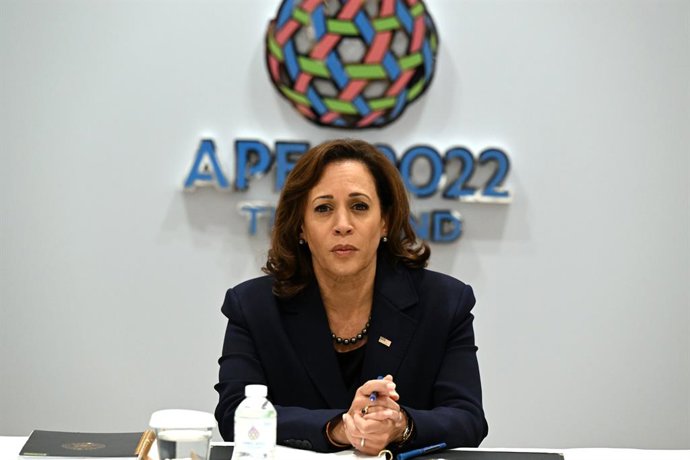 La vicepresidenta de Estados Unidos, Kamala Harris.