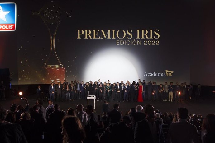 'La Unidad' De Movistar Plus+ Y El Benidorm Fest De RTVE Triunfan En Los Premios Iris 2022 De La Academia De Televisión