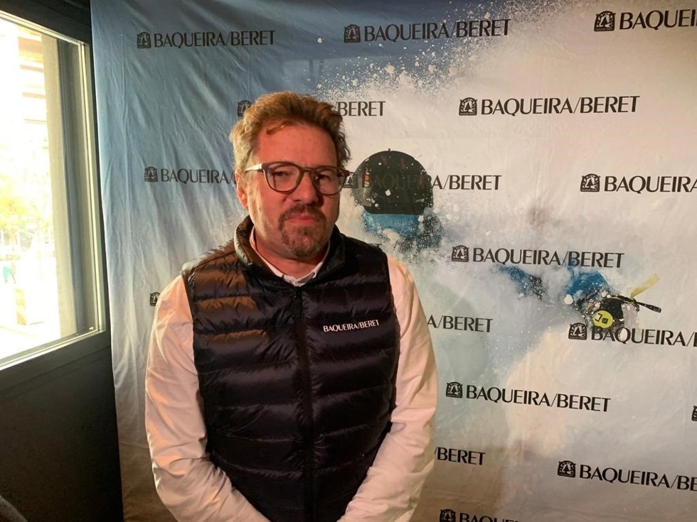 El director comercial de Baqueira Beret, Xavier Ubeira.
