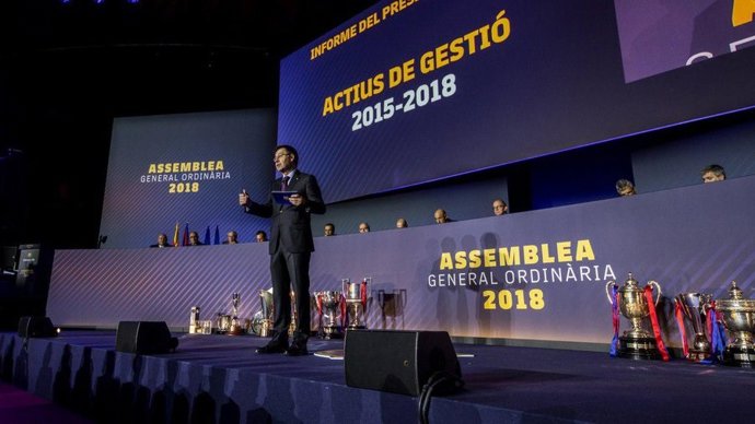Archivo - L'expresident del FC Barcelona, Josep Maria Bartomeu