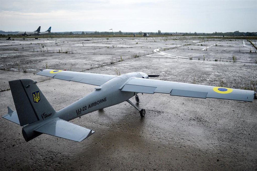 Archivo - Un dron ucraniano (Archivo)