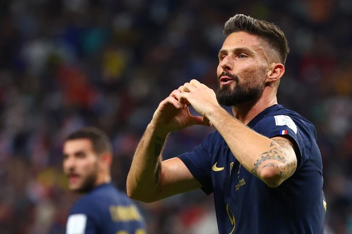 El jugador de la selección de Francia, Olivier Giroud