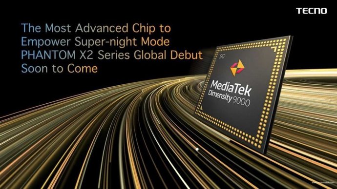 The new PHANTOM X2 Series will be powered by MediaTeks Dimensity 9000 5G Chip