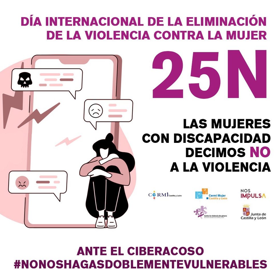 Cartel de promoción de la campaña impulsada por CERMI CyL.