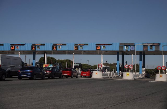 Archivo - Imágenes de recurso de la autopista de peaje Sevilla -Cádiz (AP-4)
