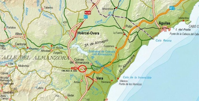 Lugar de las obras.