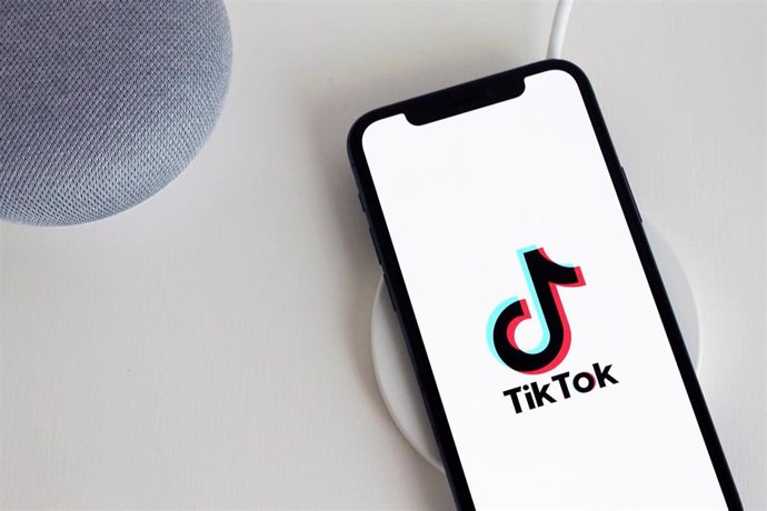 La red social TikTok.