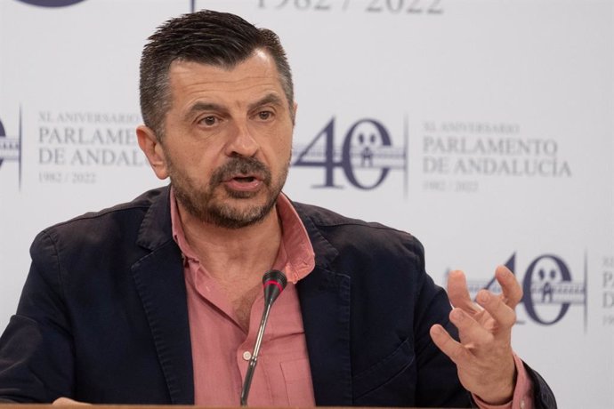 El portavoz del PP en el Parlamento de Andalucía, Toni Martín