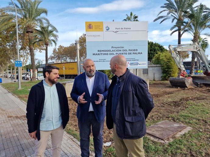El PP asegura que las obras del Paseo Marítimo de Palma serán perjudiciales para los vecinos y el comercio.