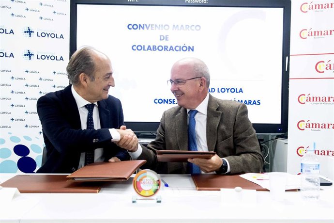 Cámaras Andalucía y Universidad Loyola acuerdan conectar a sus estudiantes con empresas y fomentar el emprendimiento