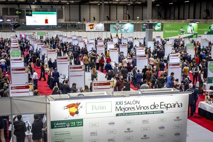 Archivo - El XXII Salón de los Mejores Vinos de España
