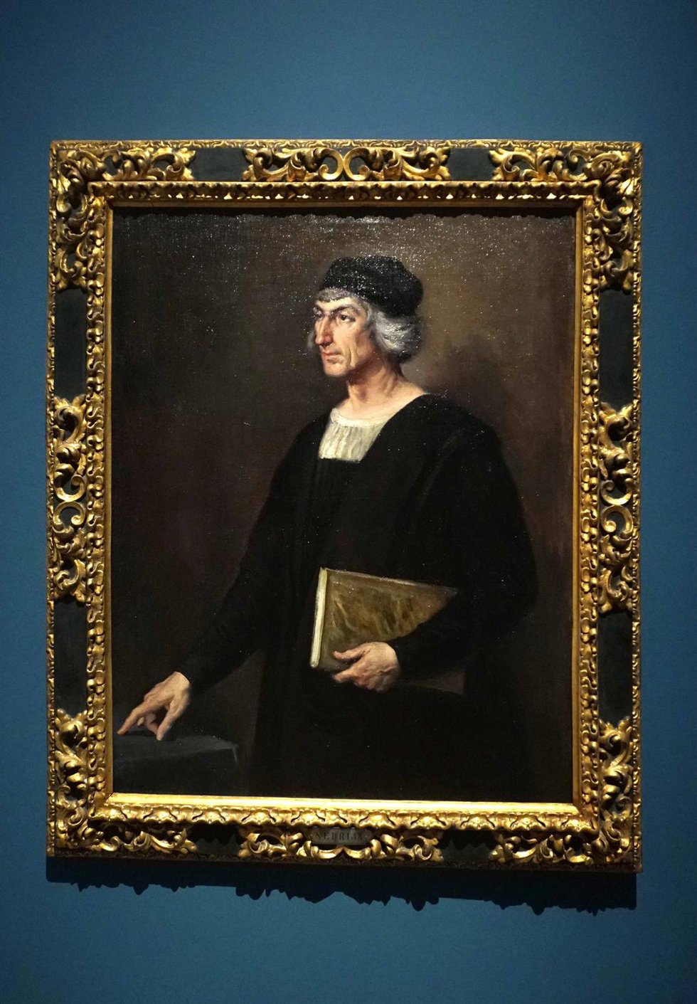 Retrato de Antonio de Nebrija.