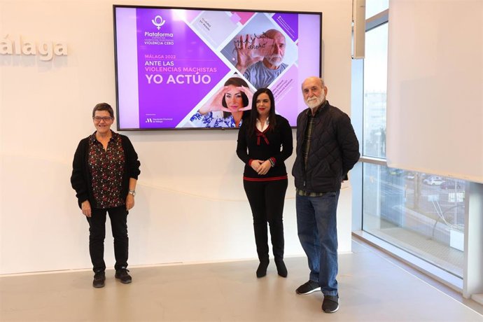 Presentación de una campaña de sensibilización por el 25N impulsda por la Plataforma contra las Violencias Machistas Violencia Cero