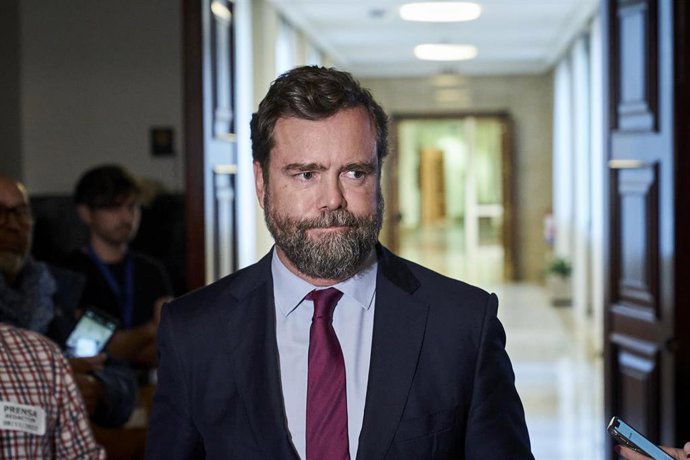 El portavoz de Vox en el Congreso, Iván Espinosa de los Monteros