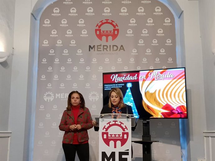Presentación programación de Navidad de Mérida