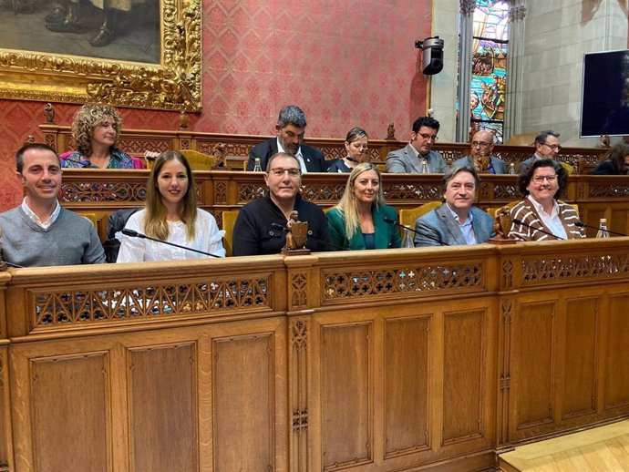 Representantes del PP en el Consell de Mallorca.