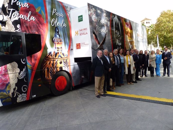 Presentación del bus tematizado