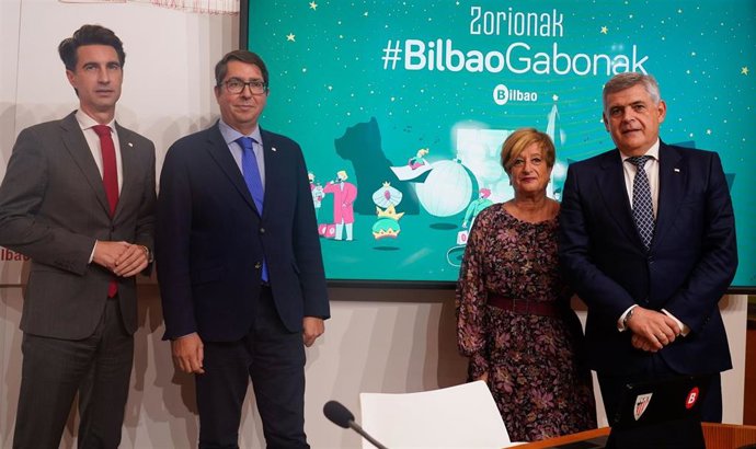 Imagen  de la presentación de #BilbaoGabonak.