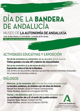 Programación para el Día de la Bandera de Andalucía en el Museo de la Autonomía