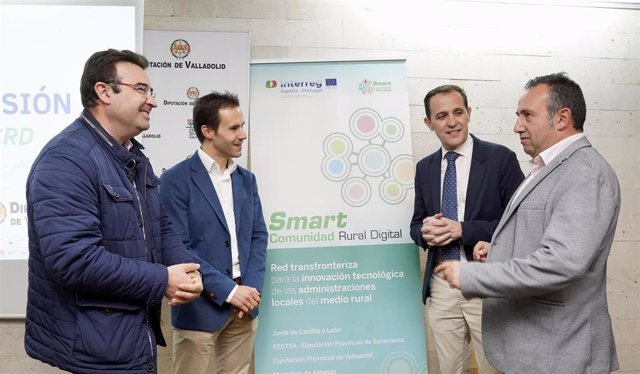 El Presidente De La Diputación De Valladolid Inaugura La Jornada De Difusión De Los Proyectos Smart Comunidad Rural Digital.