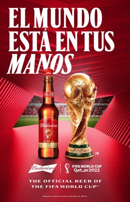 Budweiser regalará un pack de cervezas por cada victoria de España en el Mundial con un sorteo.