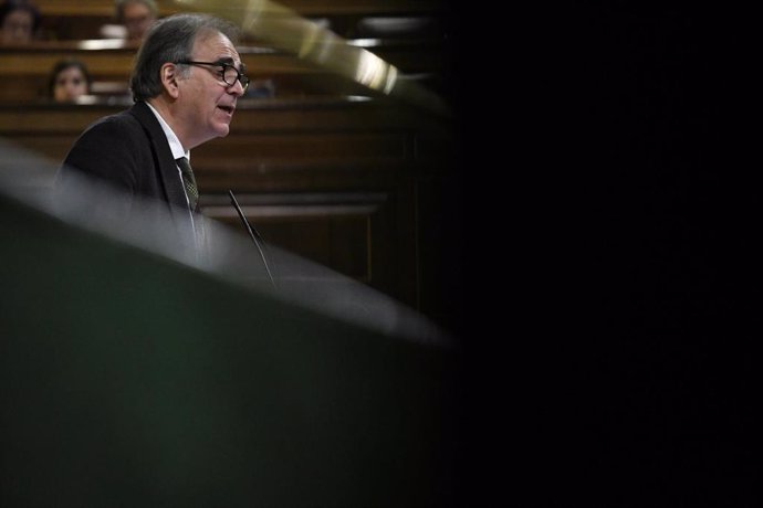 El ministro de Universidades, Joan Subirats, en una sesión plenaria en el Congreso de los Diputados, a 23 de noviembre de 2022, en Madrid (España). Los Presupuestos Generales del Estado (PGE) para 2023 llegaron al Pleno del Congreso de los Diputados el 