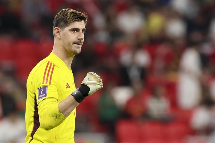El portero de la selección de Bélgica, Thibaut Courtois