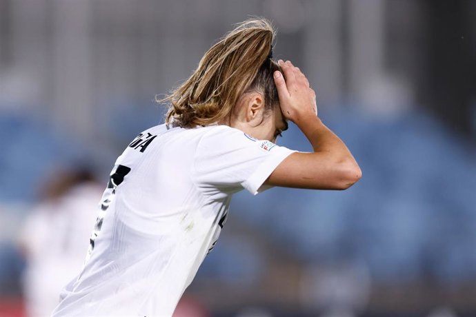 La jugadora del Real Madrid femenino Olga Carmona